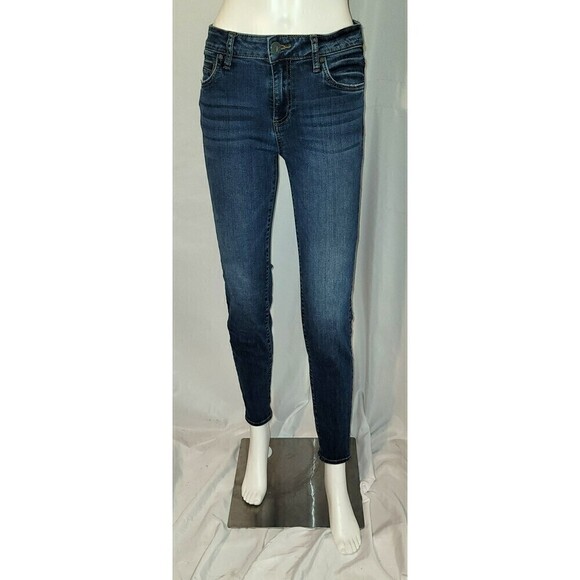 Kut From The Kloth Diana Skinny Jeans - Size 0 - Picture 4 of 13